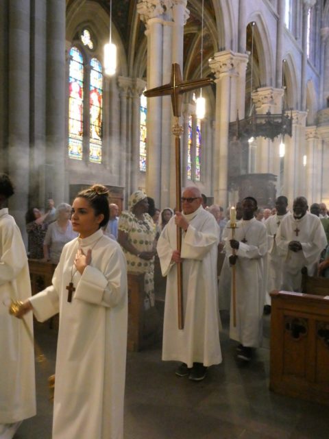 Retour sur la messe des adieux de notre curé modérateur labbé Pierre